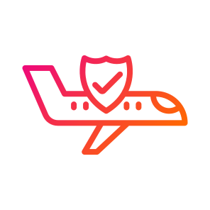Safe Flight,flight,aeroplane,plane,travel icon