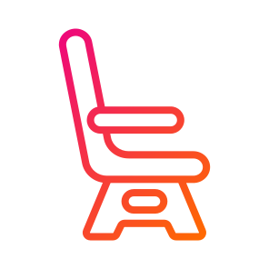 Seat,flight,airplane,transportation,travel icon