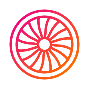 Turbine,engine,rotation,mechanic,fans icon