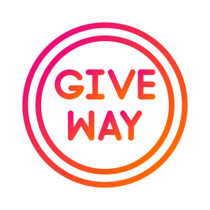 Give Way,traffic Sign,road Sign,transportation,signaling icon