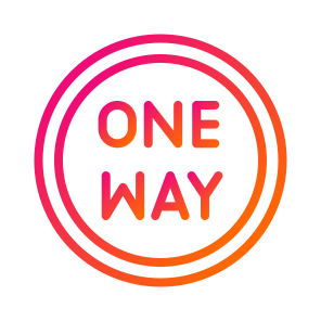 One Way,traffic Sign,road Sign,circulation,signaling icon