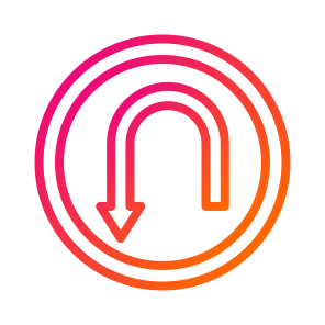 U Turn,regulation,traffic Sign,road Sign,signaling icon