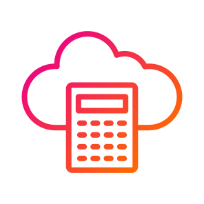 Calculator,cloud Computing,calculating,accounting,cloud icon