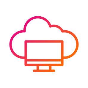 Monitor,cloud Service,cloud Computing,screen,cloud icon