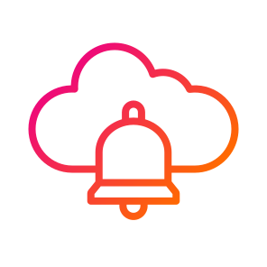 Notification,cloud Service,notification Bell,cloud Computing,alarm icon