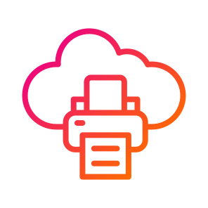 Printer,cloud Computing,cloud Data,database,computing icon