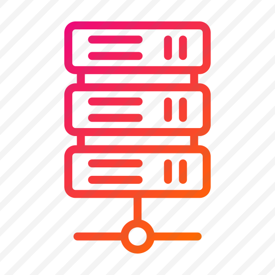 Server,database,technology,storage,ui preview