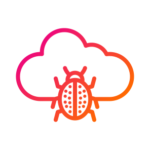 Virus,malware,cloud Computing,security,cloud icon