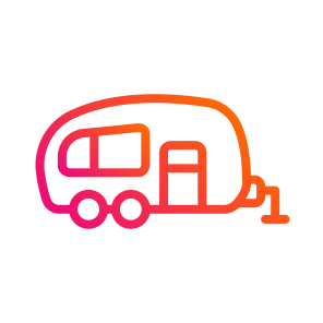 Caravan,transportation,camping,summer,transport icon