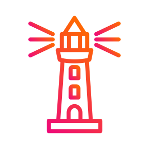 Lighthouse,travel,orientation,tower,light icon