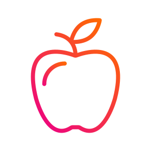 Apple,fruit,diet,food,organic icon