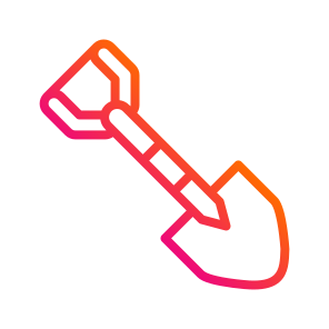 Shovel,gardening,construction,dig,shovels icon