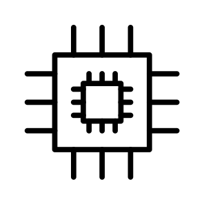 Chip,computer Chip,processor,hardware,microchip icon