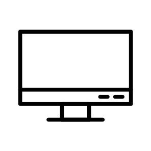 Computer,monitor,screen,desktop,electronics icon