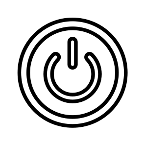 Power Button,power On,start Button,energy,shutdown icon