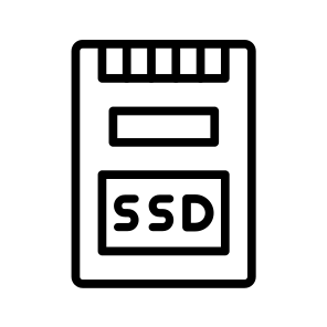 Ssd,ssd Drive,ssd Card,solid State Drive,computer Hardware icon