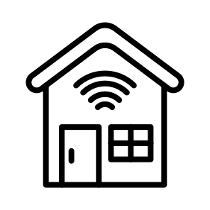 Smart House,smart Home,internet Of Things,technology,wifi icon