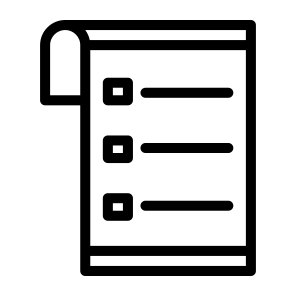 Check,checklist,delivery,list icon