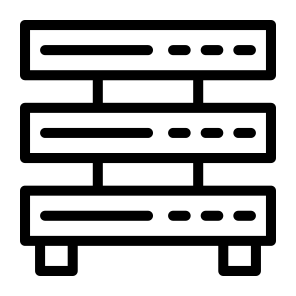 Cloud,hosting,server,big Data icon