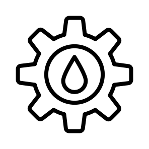 Drop,water Drop,gear,ecology,ecology And Environment icon
