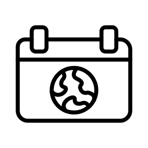 Earth Day,earth Globe,globe,calendar,ecology And Environment icon