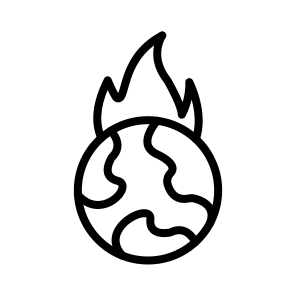 Flame,global Warming,ecology And Environment,earth,world icon