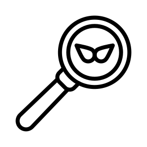 Magnifying Glass,plant,ecology And Environment,loupe,leaf icon