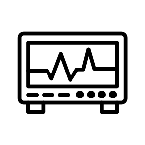 Ecg Monitor,medical Equipment,ecg,ekg Monitor,laboratory icon