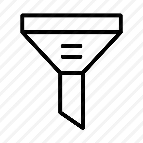 Funnel,filter,filtering,refine,laboratory preview