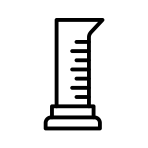Graduated Cylinder,laboratory,chemistry,science,healthcare And Medical icon