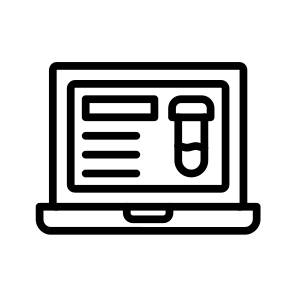 Laptop,computer,technology,laboratory,science icon
