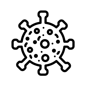 Virus,coronavirus,medical,bacteria,covid icon
