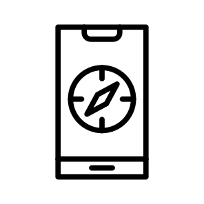 Compass App,app,mobile App,application,mobile icon