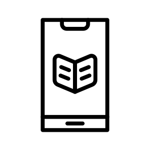 Ebook App,app,mobile App,application,mobile icon