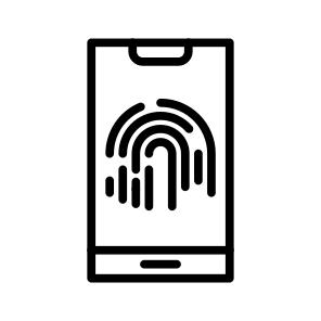 Fingerprint App,app,mobile App,application,mobile icon