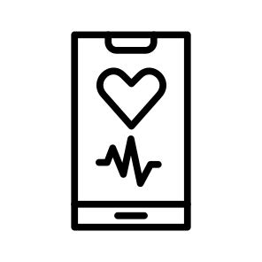 Heart Rate App.app,mobile App,application,mobile icon
