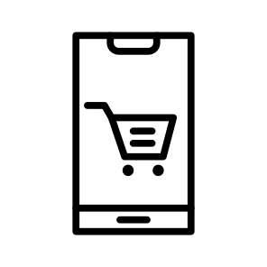 Mobile Shopping App,app,mobile App,application,mobile icon