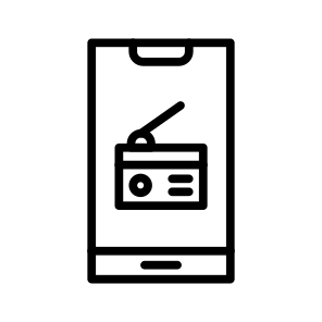 Radio App,app,mobile App,application,mobile icon