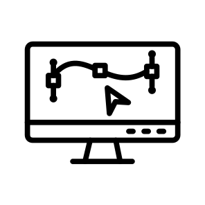 Computer,monitor,led,screen,graphic Design icon