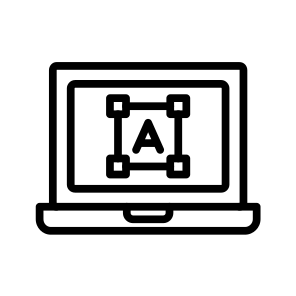 Font Size,font,text,size,graphic Design icon