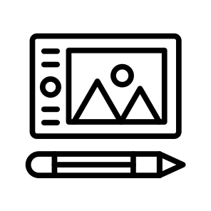 Graphic Tablet,drawing Tablet,tablet,art And Design,drawing icon