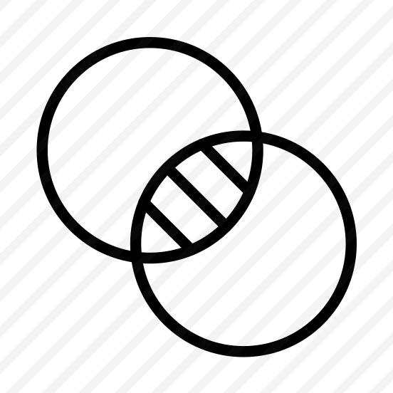 Intersection,combination,graphic,design,intersect preview
