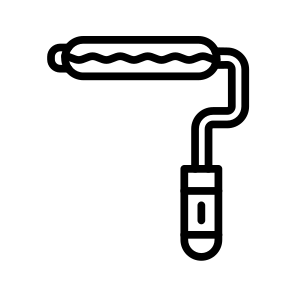 Paint Roller,roller,painter,painting,art And Design icon