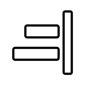Right Alignment,align Right,align,right Align,art And Design icon