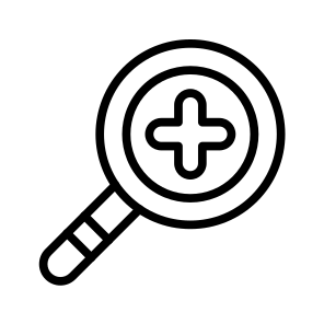 Zoom In,zoom,magnifying Glass,magnifier,plus Sign icon