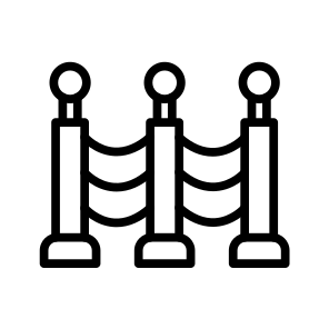 Barrier,limit,security,new Year,metal icon
