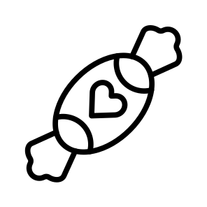 Candy,sugar,dessert,sweet,wrapper icon