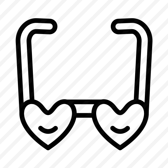 Glasses,eyeglass,eyeglasses,heart,specs preview
