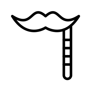 Mustache,hair,moustache,facial Hair,mustache Variant icon
