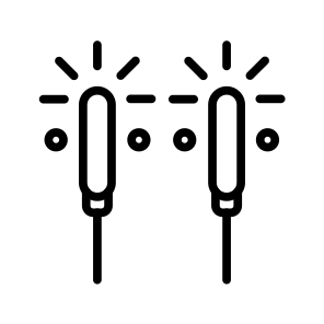 Sparkler,magic,fireworks,entertainment,lights icon